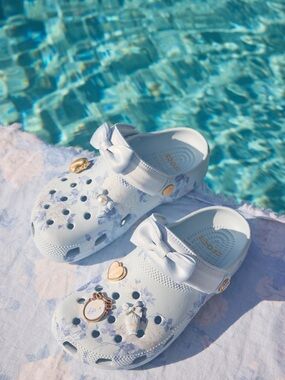 Crocs LoveShackFancy Blue Classic Clog